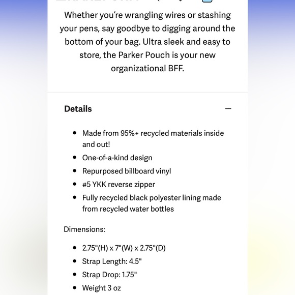 RAREFORM Parker Pouch - Picture 9 of 10